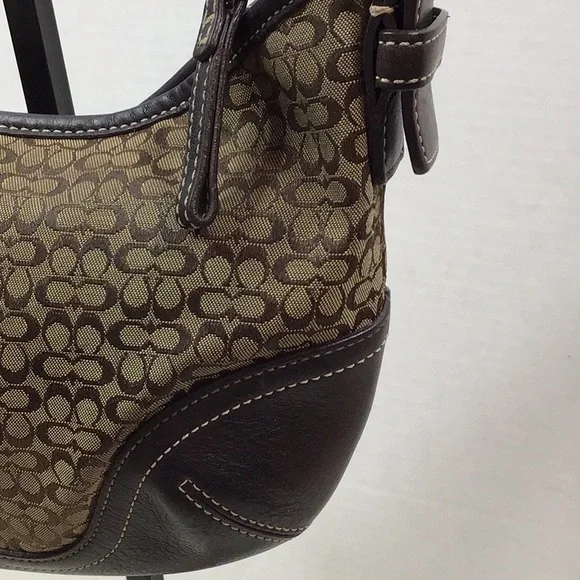 Coach Y2K brown mini soho hobo satchel 6351 - Picture 2 of 9